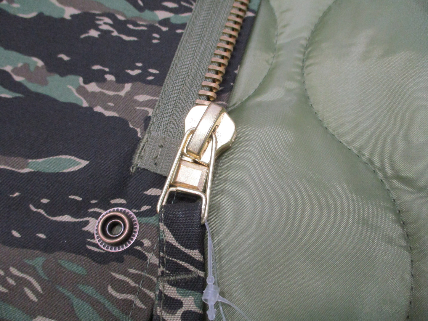 New Fox Outdoor M65 Field Jacket with Liner Tiger Stripe Camo Size 2XL