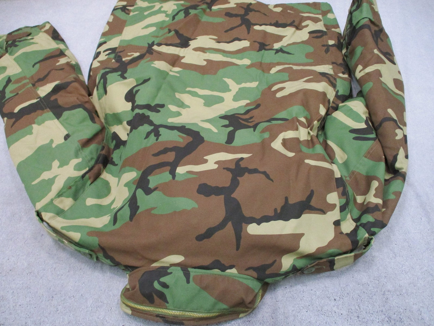 New Fox Outdoor M65 Field Jacket w. Liner Woodland Camo 68-34 Camouflage Size XL