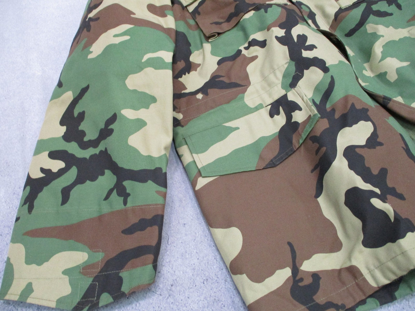 New Fox Outdoor M65 Field Jacket w. Liner Woodland Camo 68-34 Camouflage Size XL