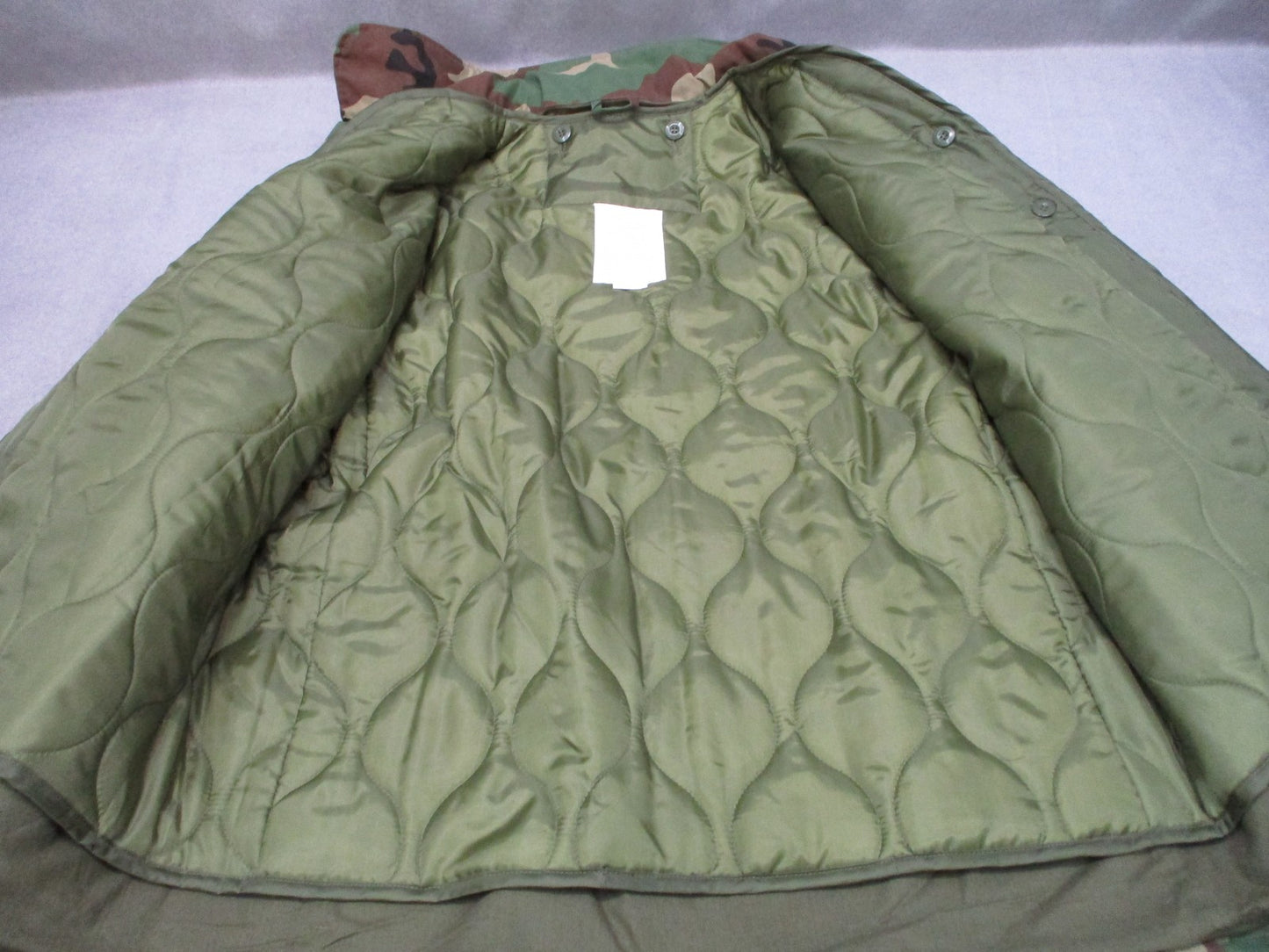 New Fox Outdoor M65 Field Jacket w. Liner Woodland Camo 68-34 Camouflage Size XL