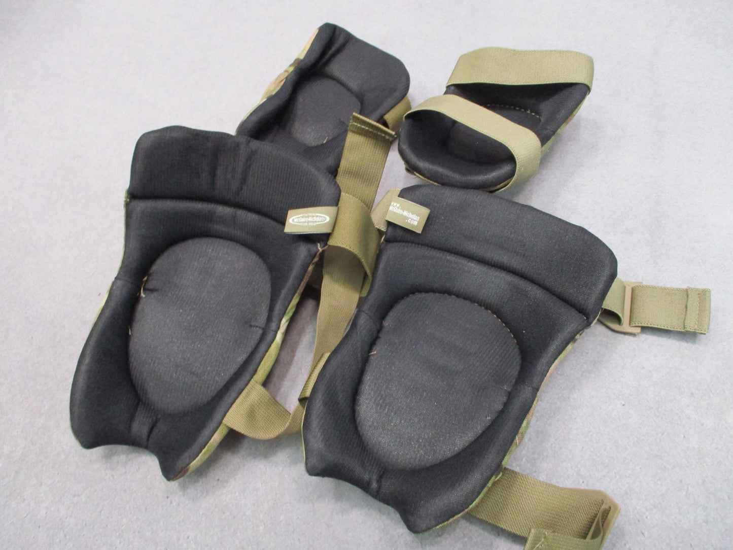 USGI Army McGuire-Nicholas Tactical Knee & Elbow Pad Set MultiCam Adjustable