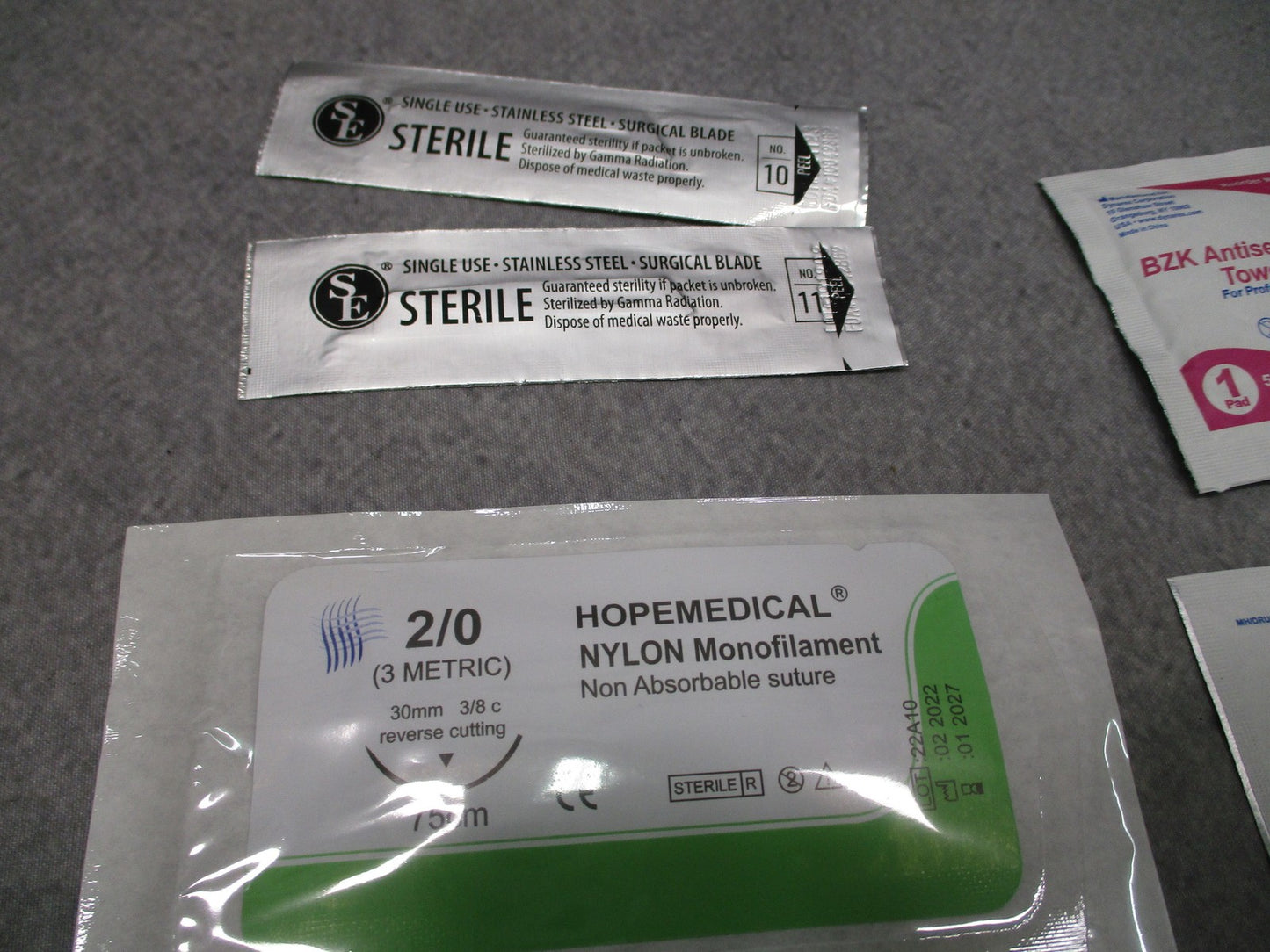 Elite First Aid Minor Surgery Kit Tactical Medical Pouch Instruments & Supplies