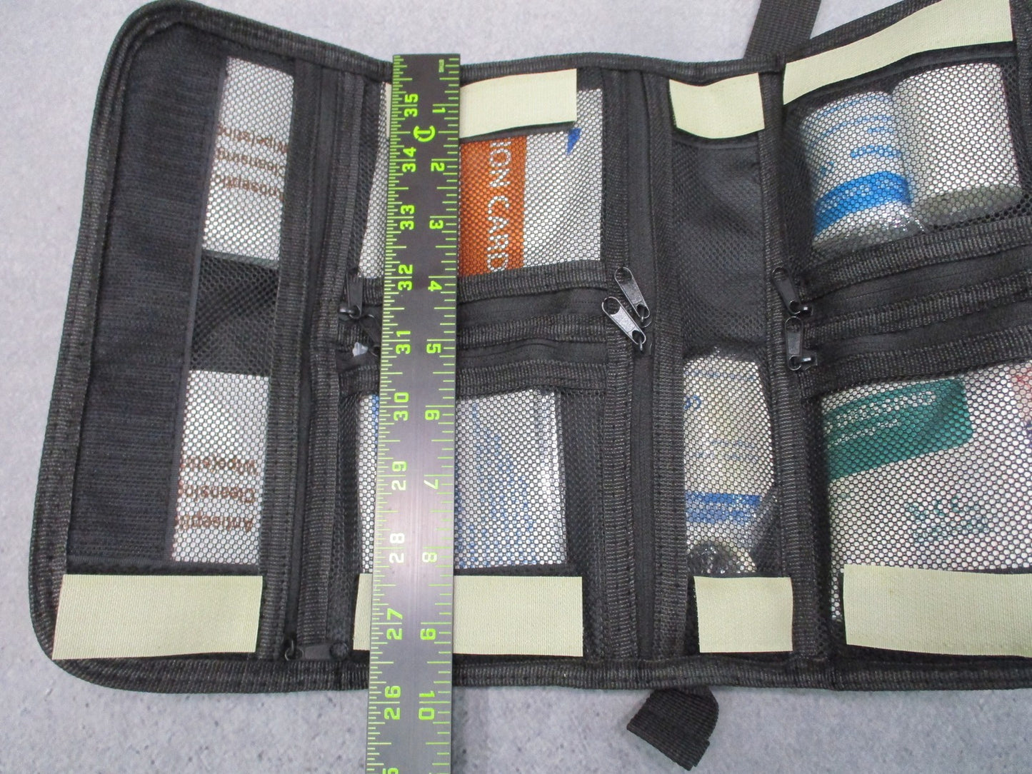 12 Survivors Tactical First Aid Roll-Up Kit Medical Pouch Survival Gear