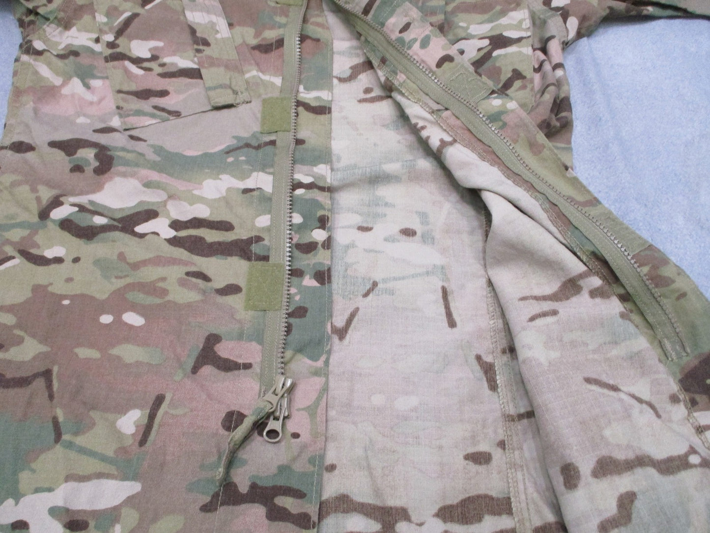 US Army ACU Coat Flame Resistant MultiCam X-Small Long Military Surplus Uniform