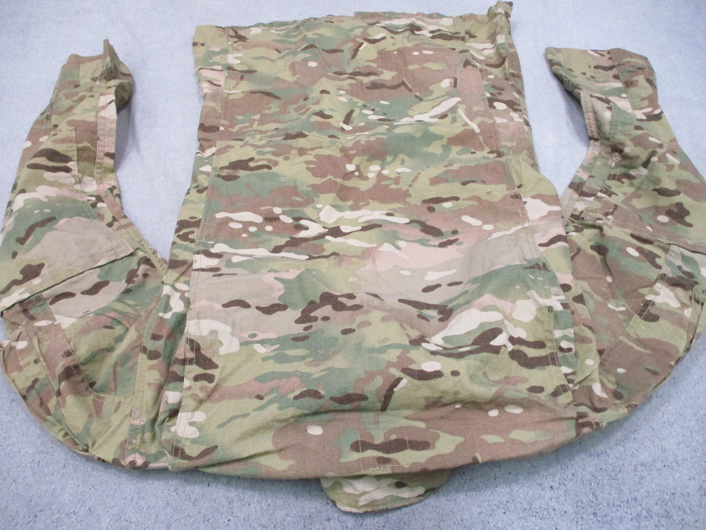 US Army ACU Coat Flame Resistant MultiCam X-Small Long Military Surplus Uniform