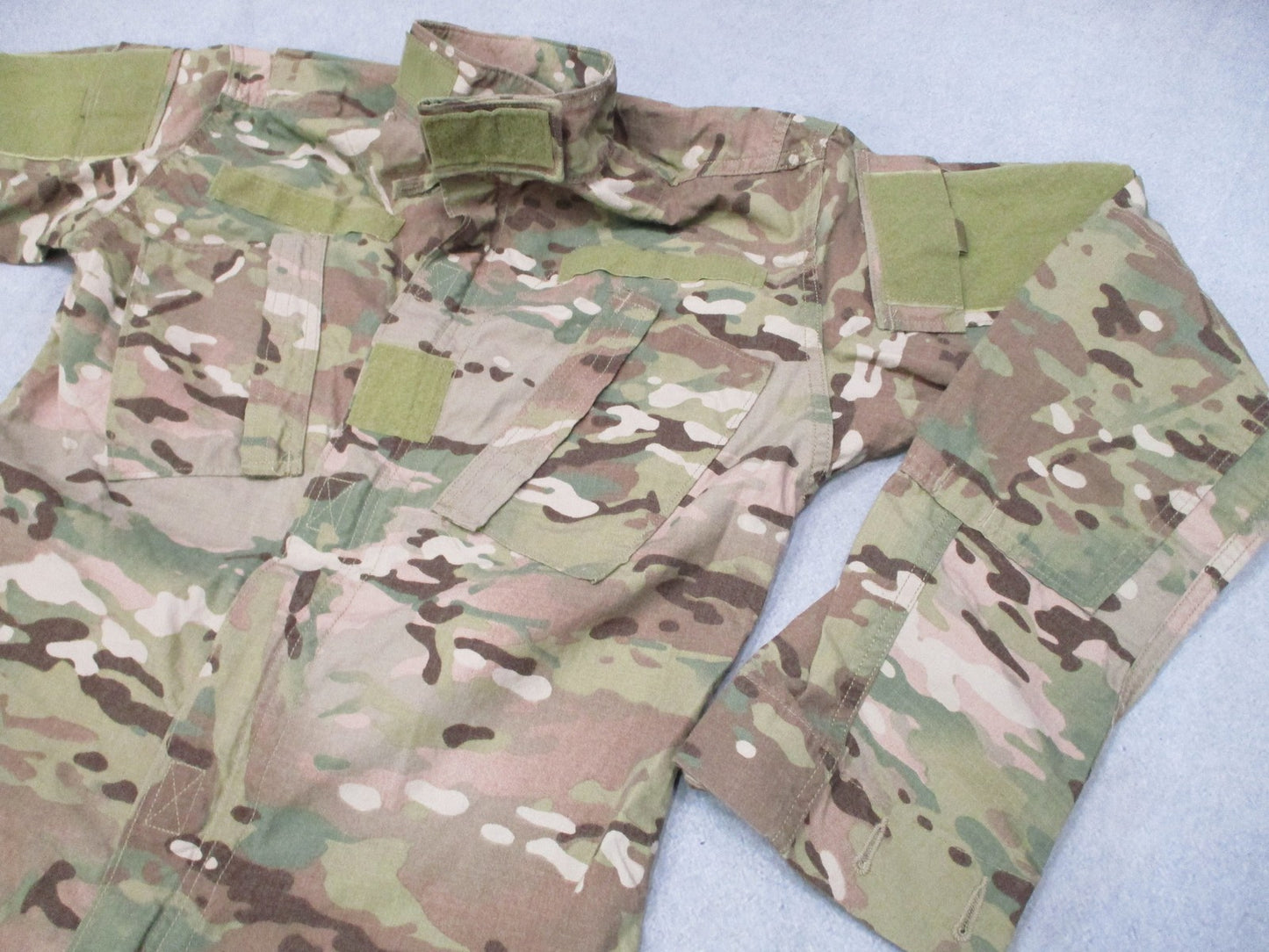 US Army ACU Coat Flame Resistant MultiCam X-Small Long Military Surplus Uniform
