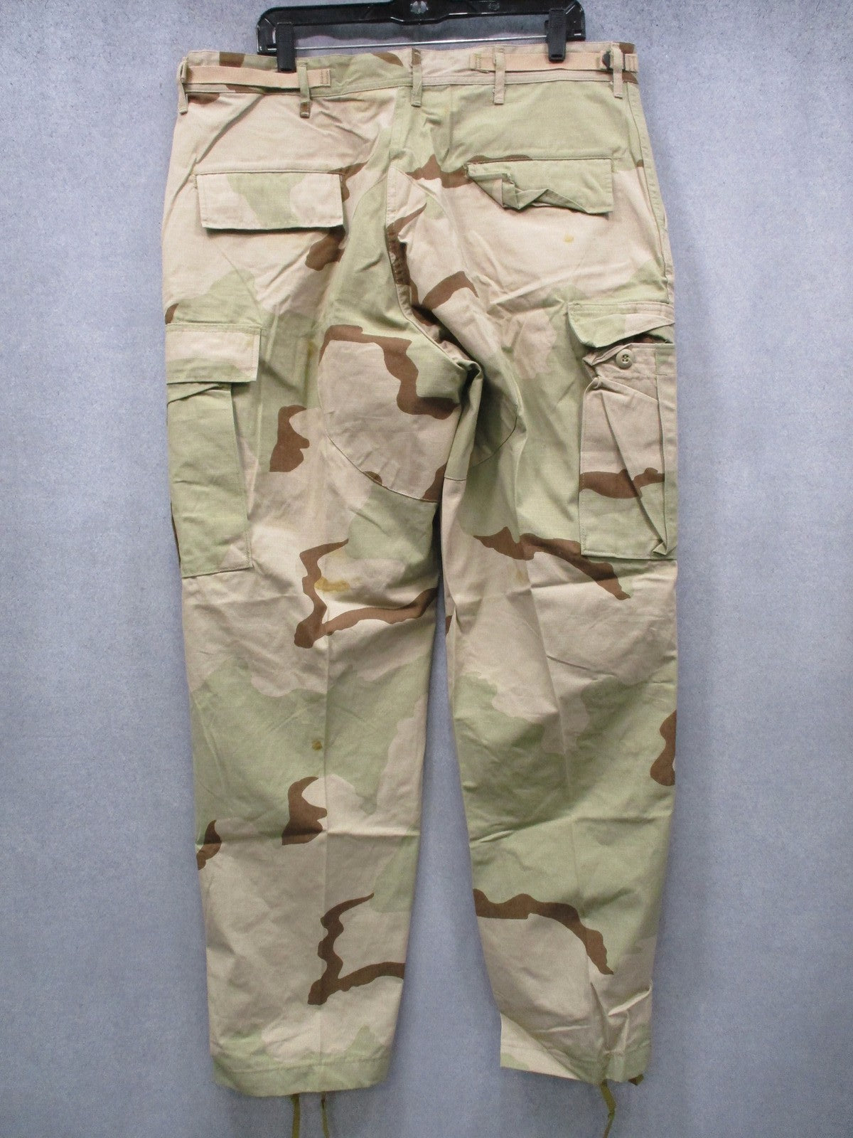 US Military Desert Camouflage Combat Trousers DCU Large Regular Ripstop Surplus