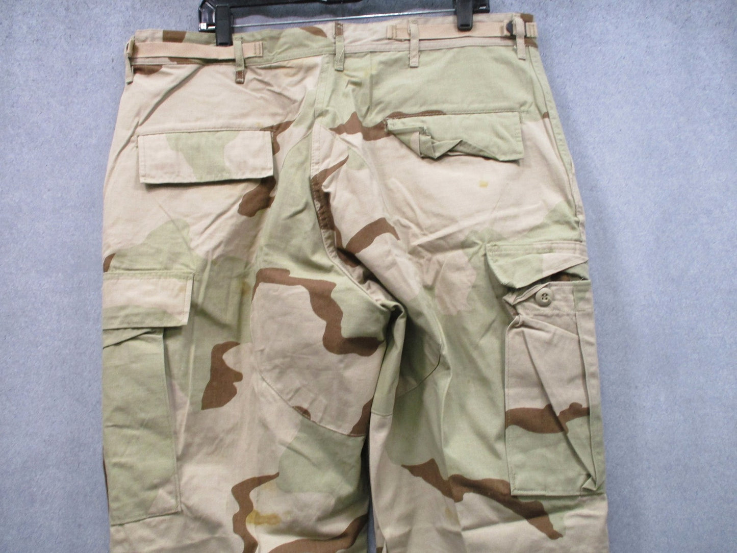 US Military Desert Camouflage Combat Trousers DCU Large Regular Ripstop Surplus