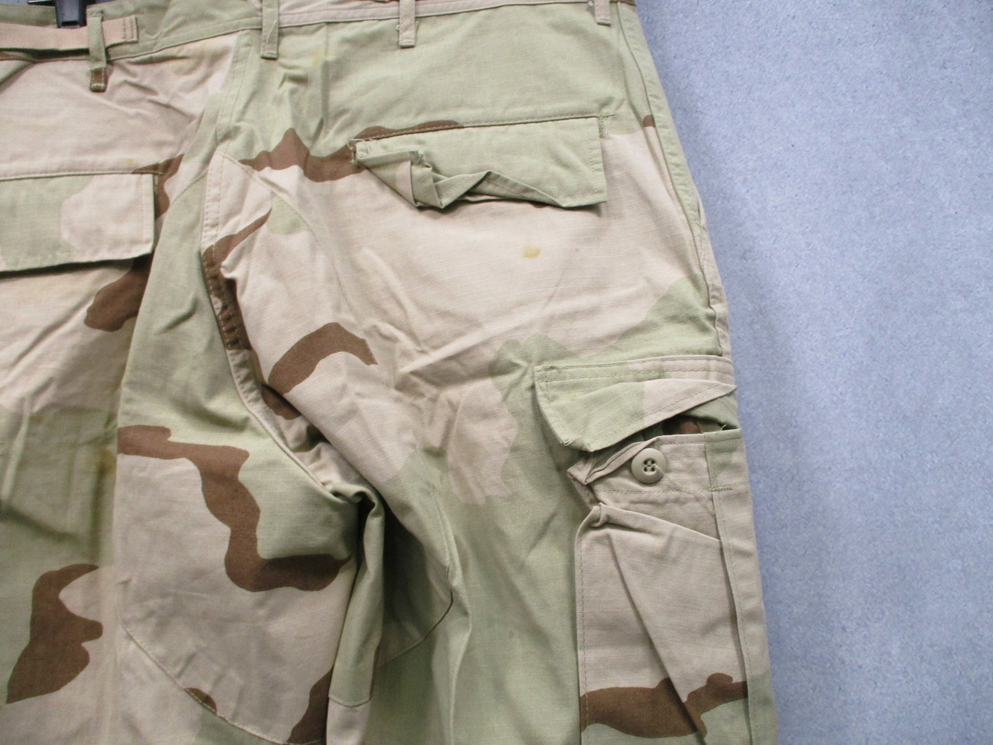 US Military Desert Camouflage Combat Trousers DCU Large Regular Ripstop Surplus