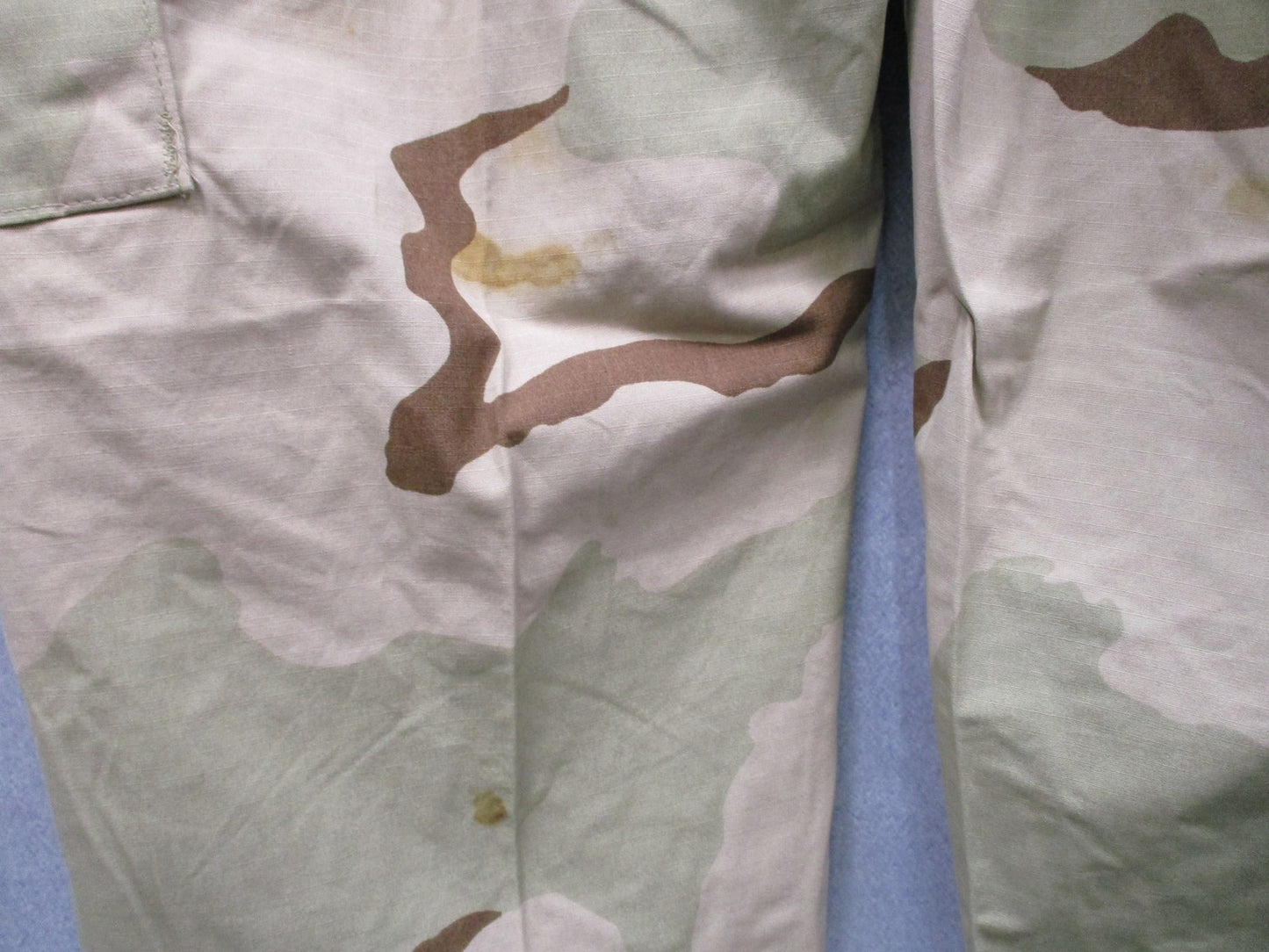 US Military Desert Camouflage Combat Trousers DCU Large Regular Ripstop Surplus