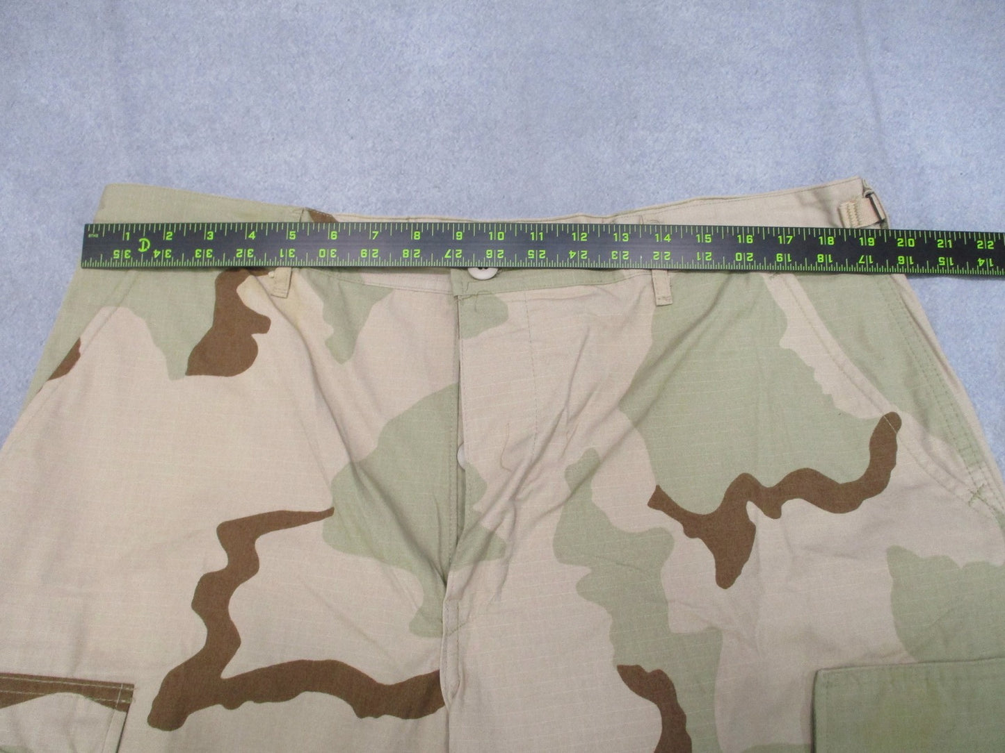 US Military Desert Camouflage Combat Trousers DCU Large Regular Ripstop Surplus