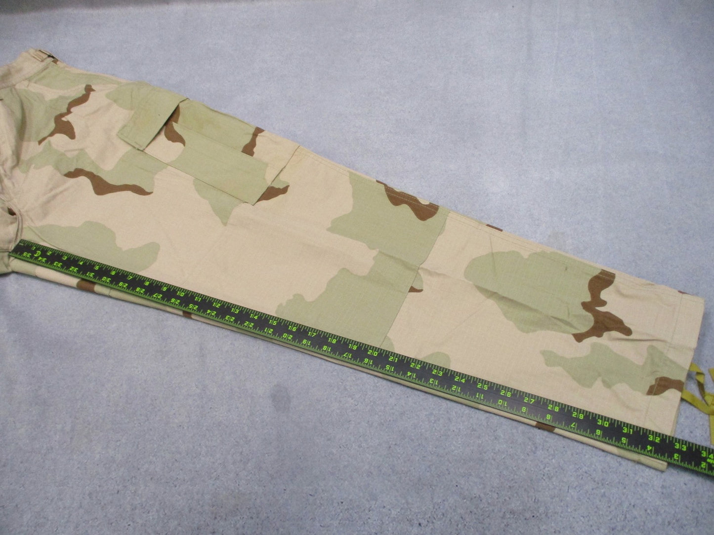 US Military Desert Camouflage Combat Trousers DCU Large Regular Ripstop Surplus