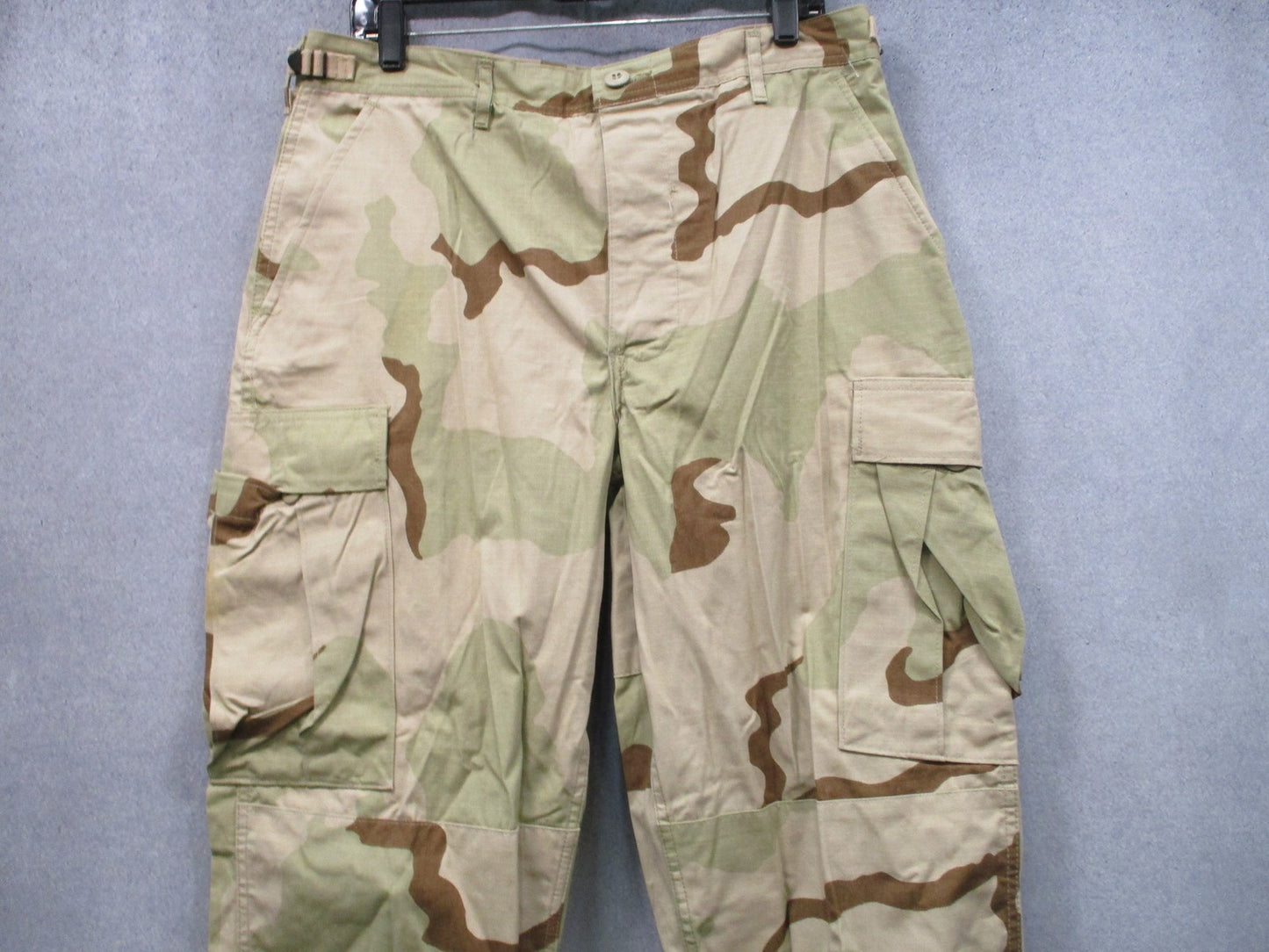 US Military Surplus Desert Camouflage Combat Trousers DCU Medium Long Ripstop