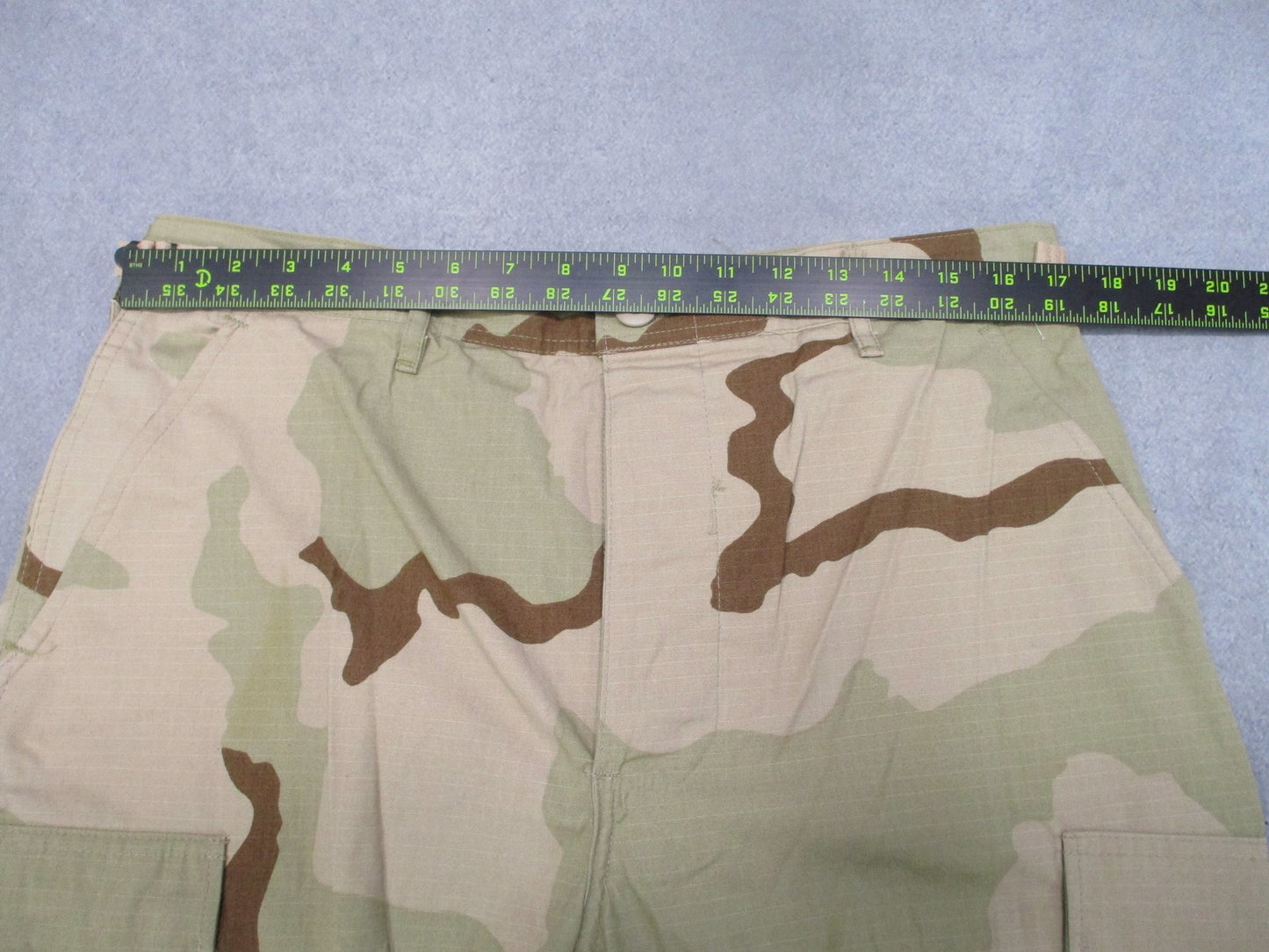 US Military Surplus Desert Camouflage Combat Trousers DCU Medium Long Ripstop