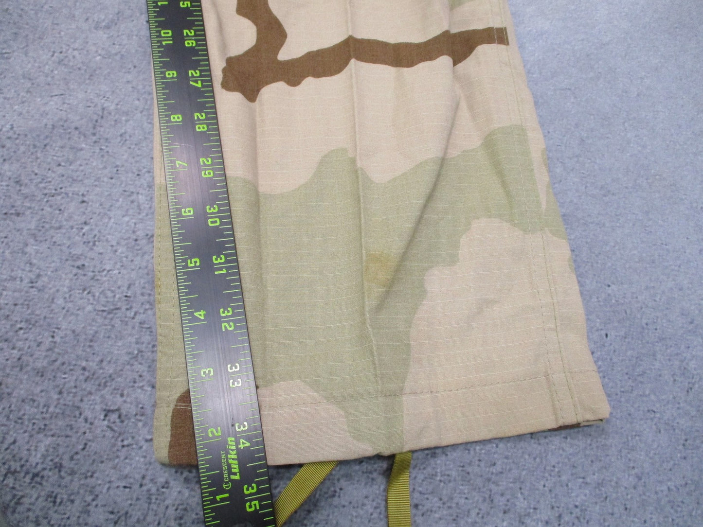 US Military Surplus Desert Camouflage Combat Trousers DCU Medium Long Ripstop