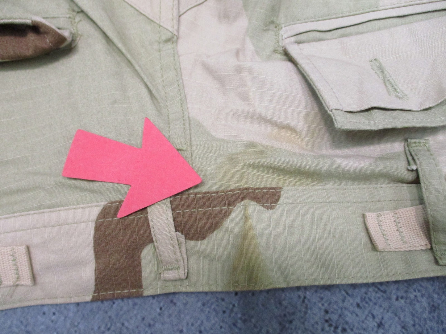 US Military Surplus Desert Camouflage Combat Trousers DCU Medium Long Ripstop