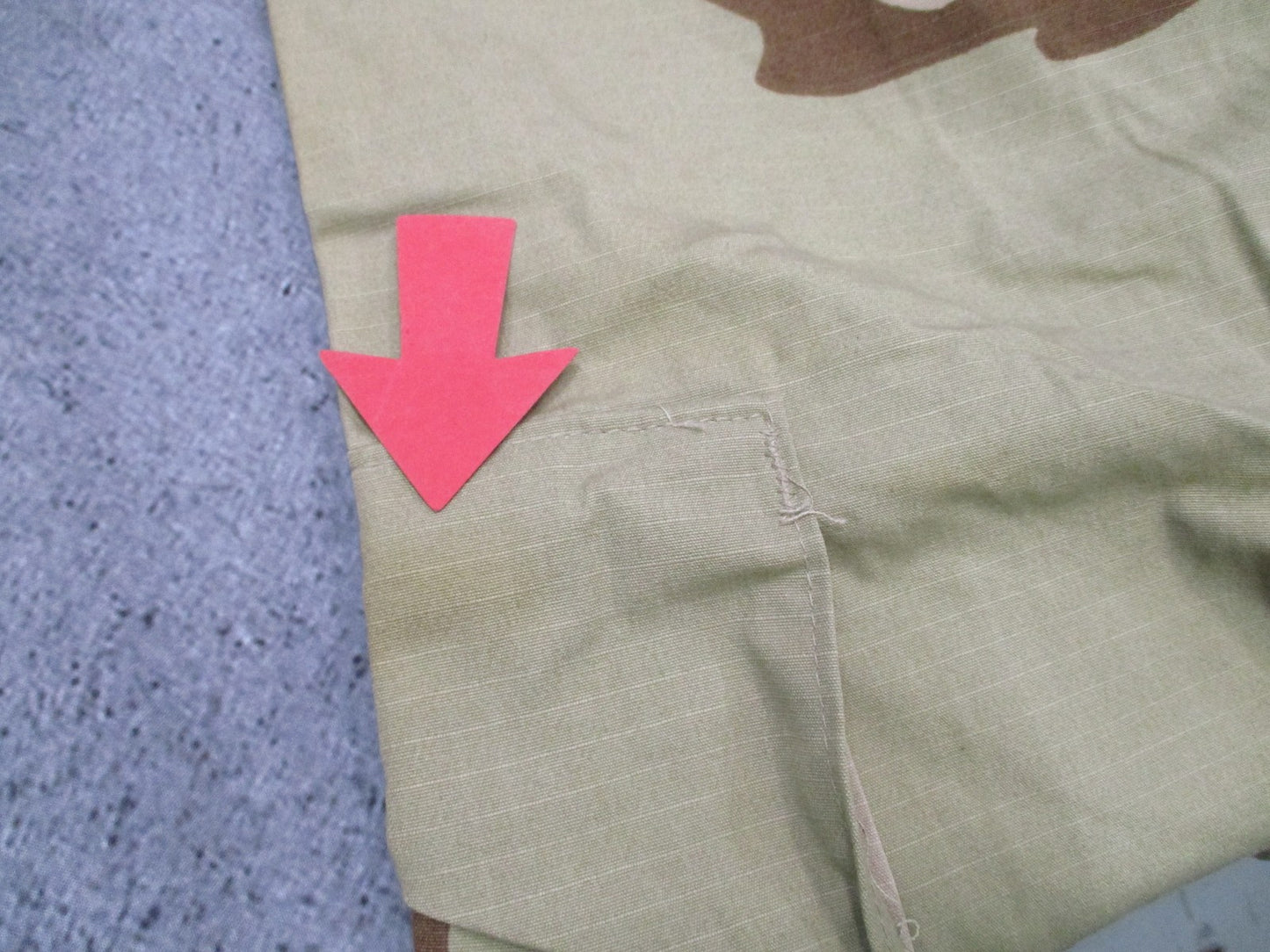 US Military Surplus Desert Camouflage Combat Trousers DCU Medium Long Ripstop