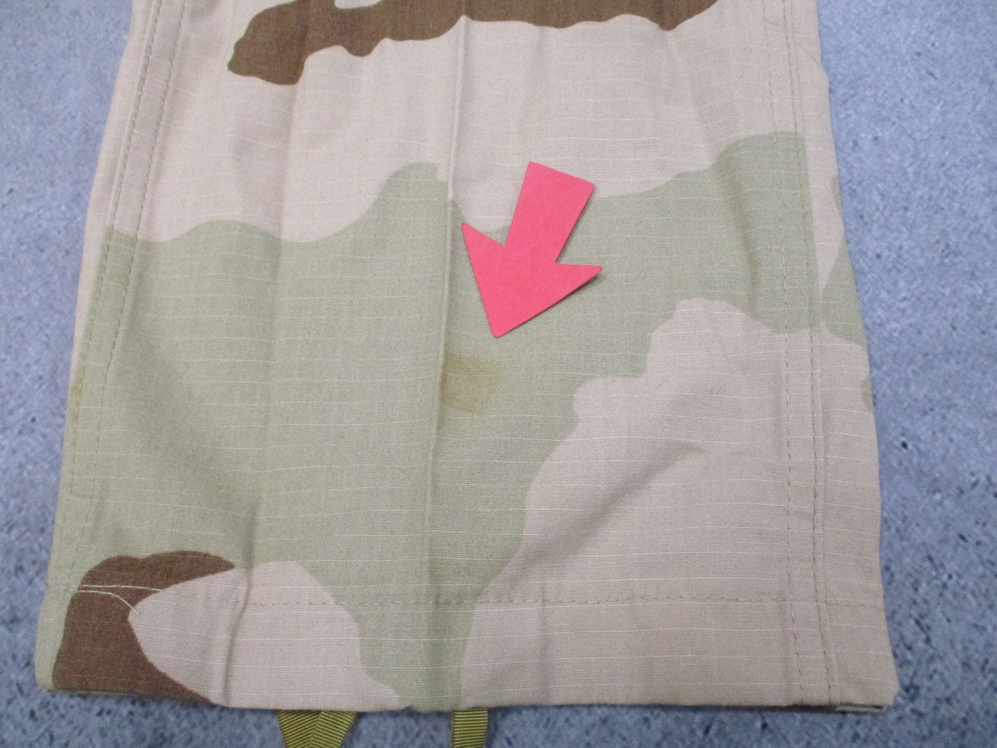 US Military Surplus Desert Camouflage Combat Trousers DCU Medium Long Ripstop
