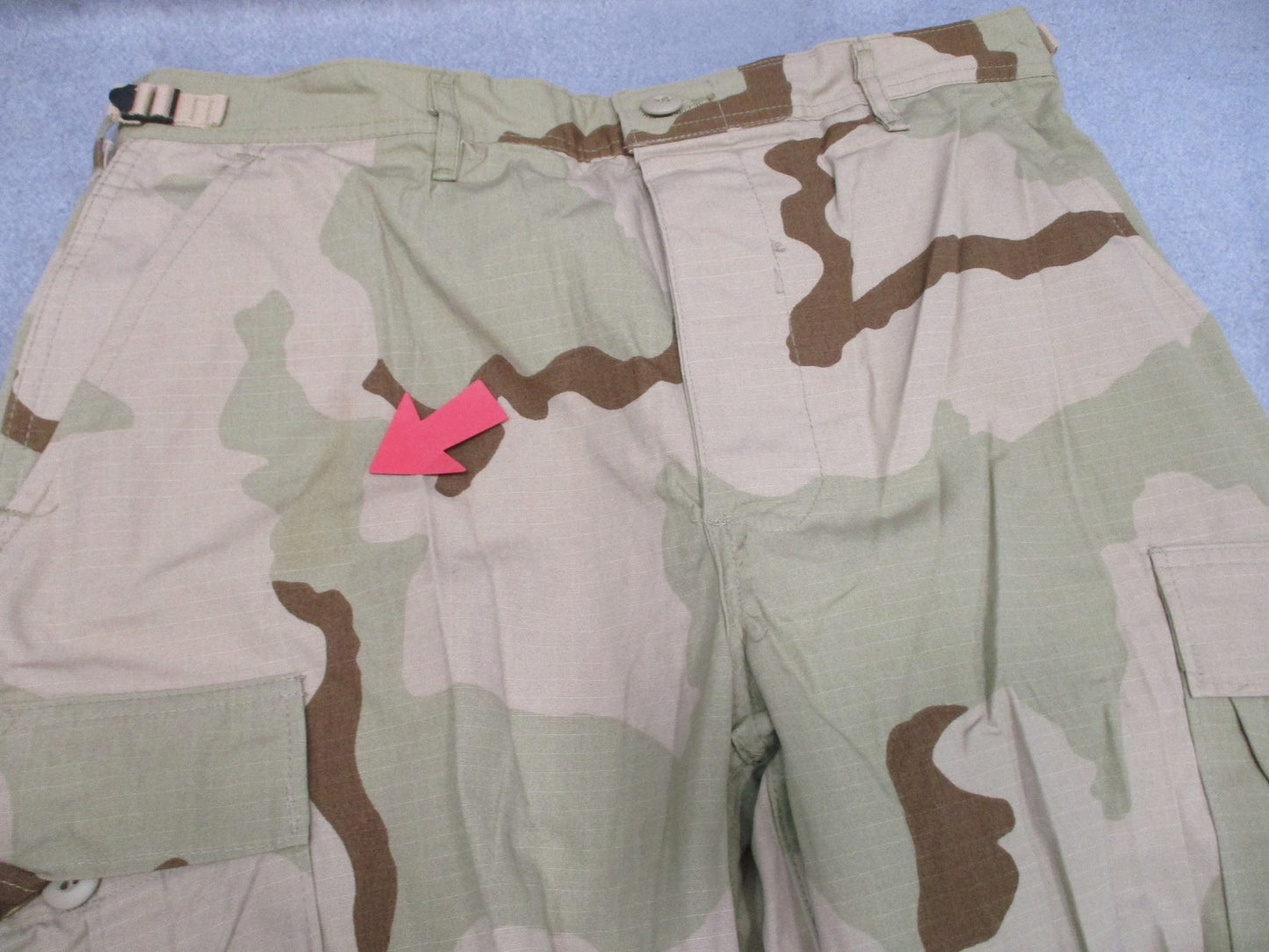 US Military Surplus Desert Camouflage Combat Trousers DCU Medium Long Ripstop