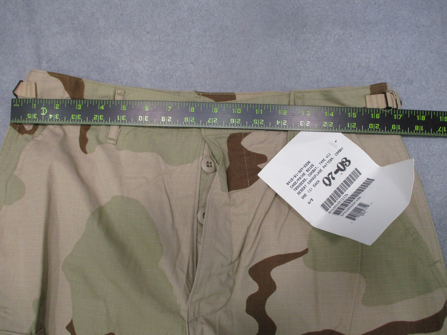 US Military Surplus DCU Combat Trousers Medium Long Desert Camo Ripstop New