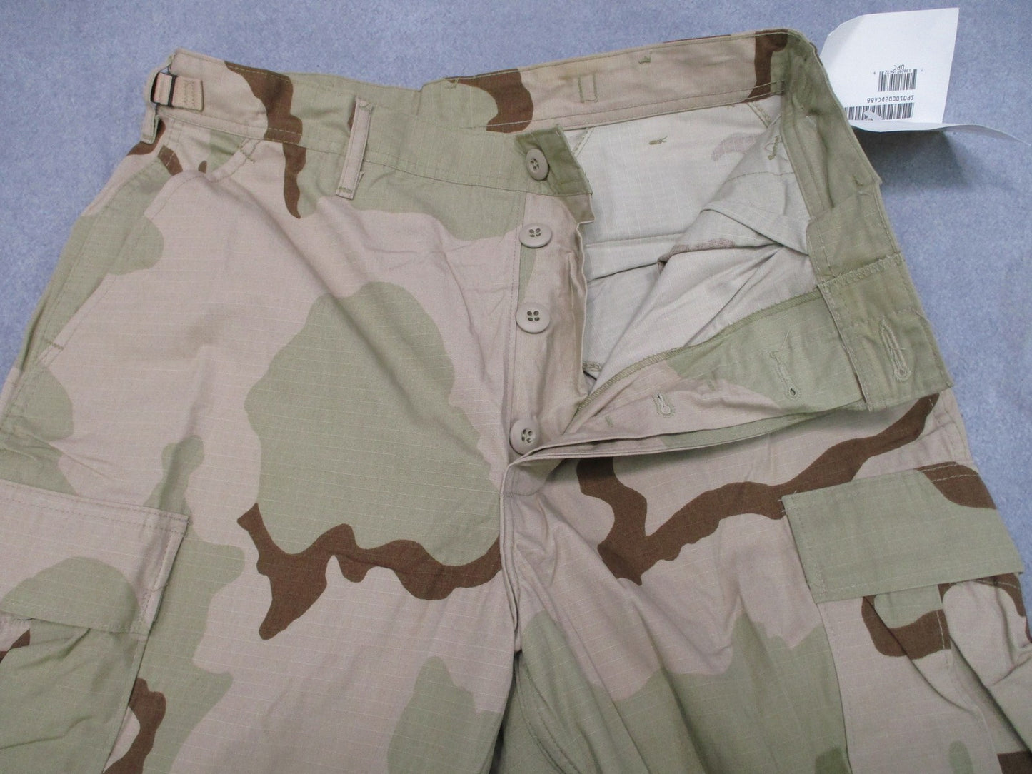 US Military Surplus DCU Combat Trousers Medium Long Desert Camo Ripstop New