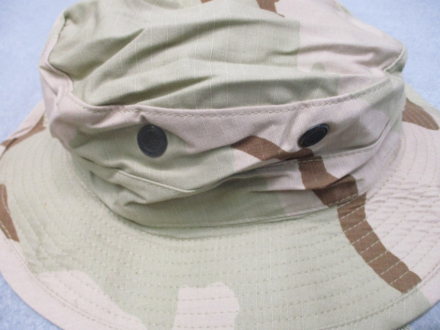 US Military Surplus Boonie Hat Desert Camo 7 1/8 Ripstop Cotton Nylon New