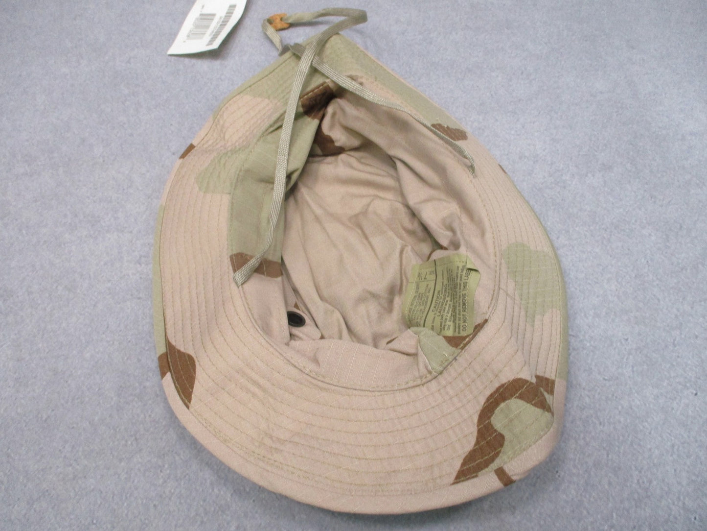 US Military Surplus Boonie Hat Desert Camo 7 1/8 Ripstop Cotton Nylon New