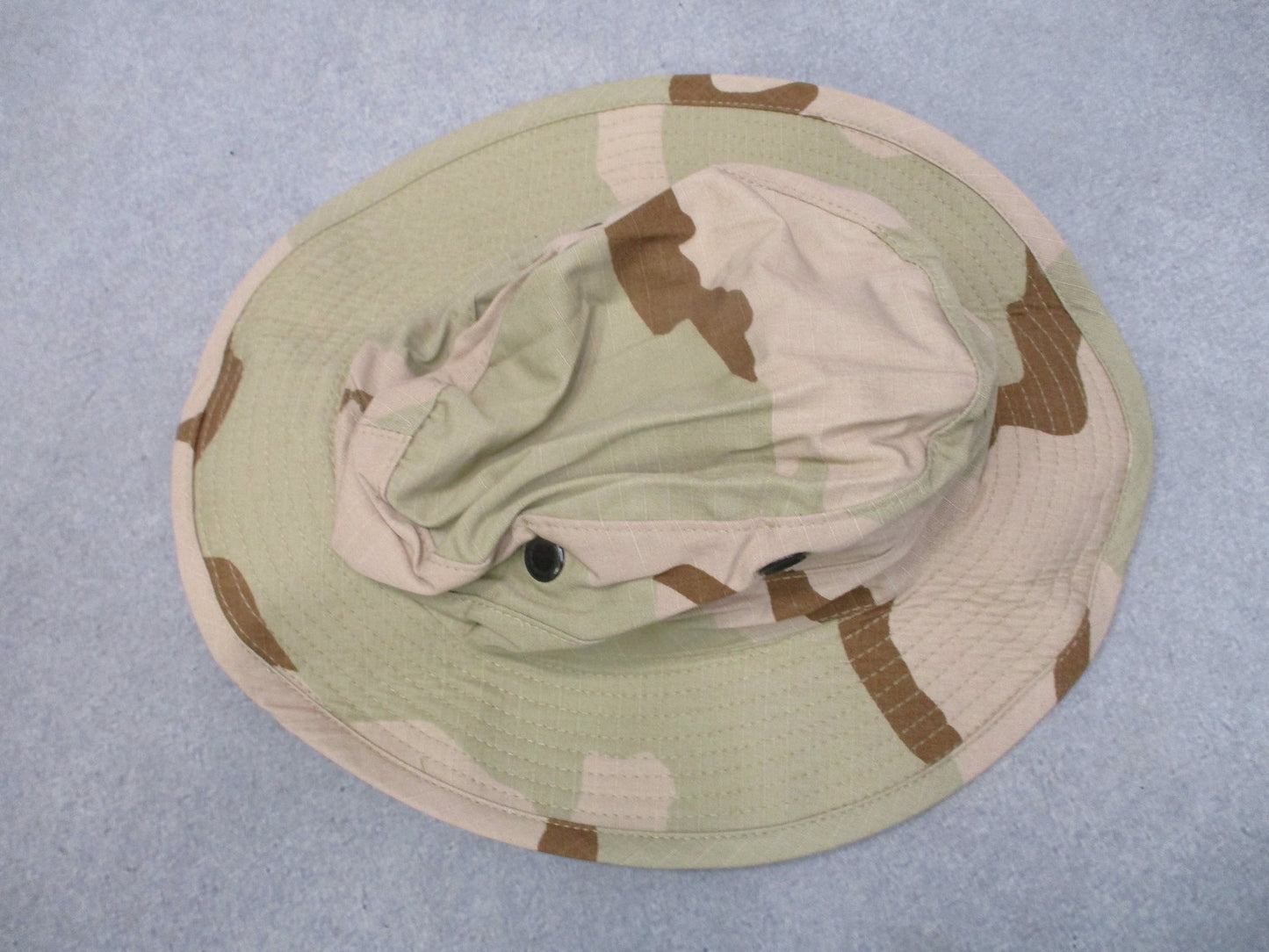 US Military Surplus Boonie Hat Desert Camo 7 1/8 Ripstop Cotton Nylon New