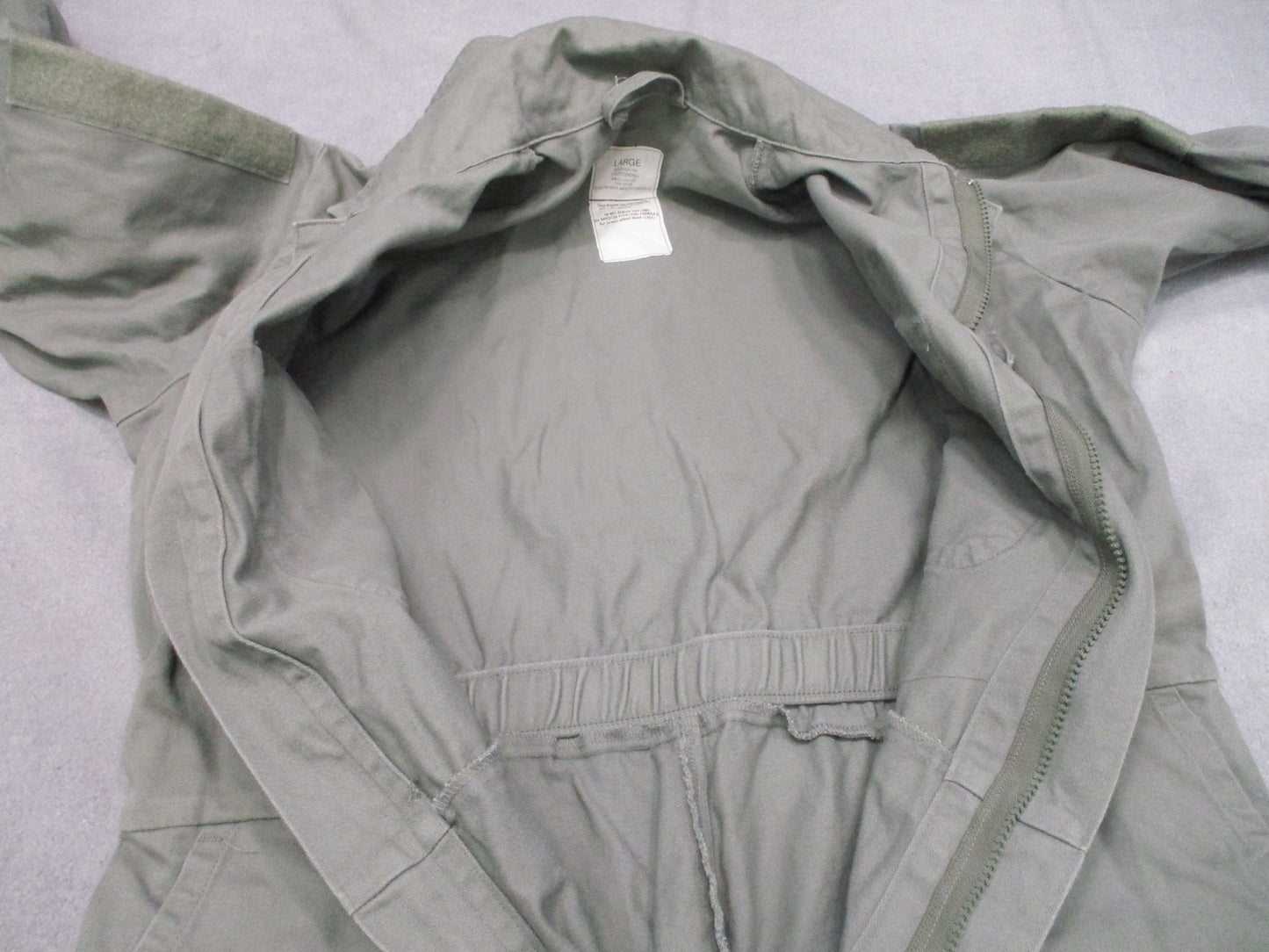 US Military Utility Coverall Large 8405-01-534-7482 Cotton Tactical Work Suit
