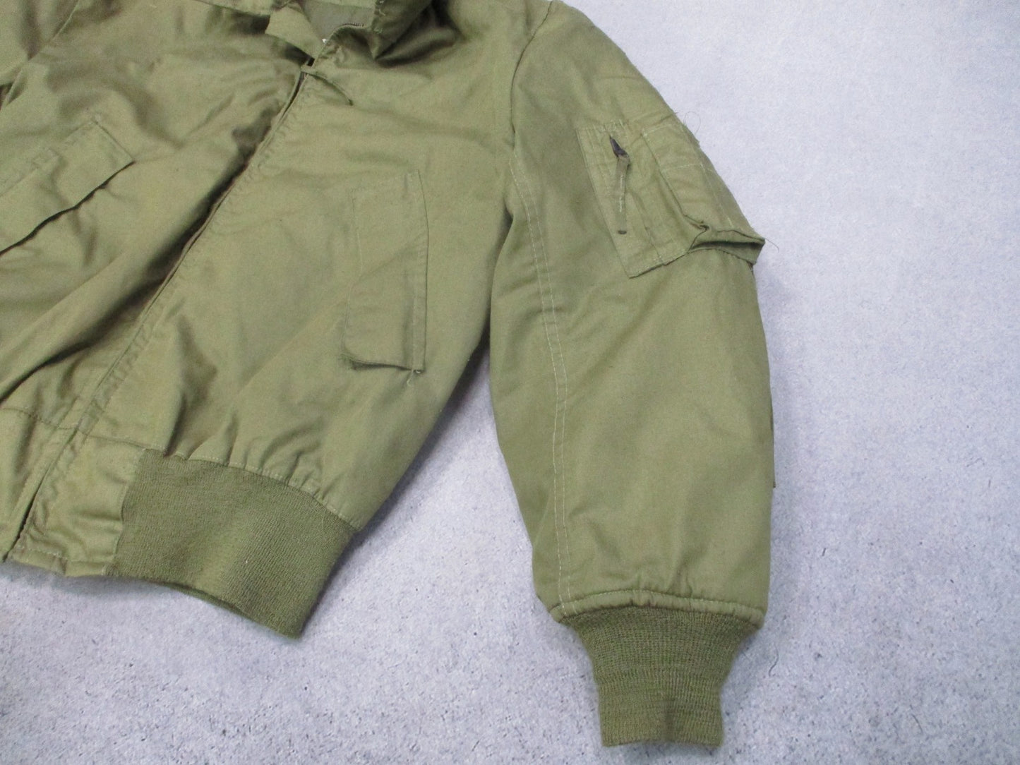 Vintage Alpha Industries CWU-45/P Flight Jacket Cold Weather Aramid Large Long
