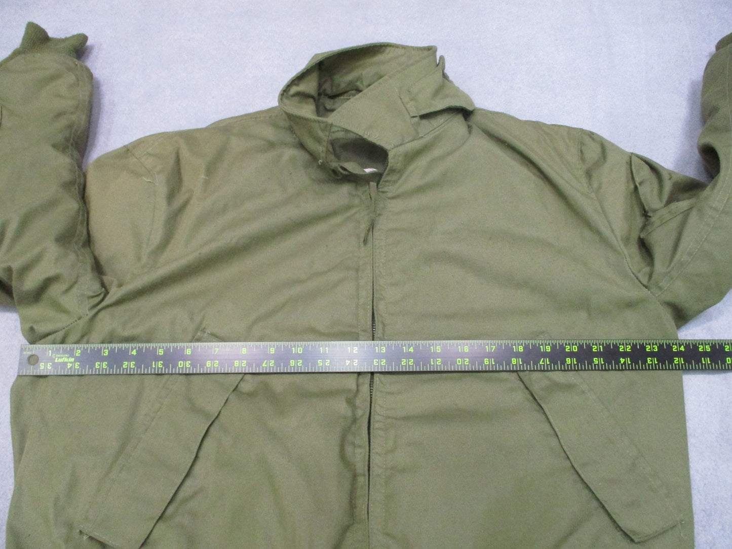 Vintage Alpha Industries CWU-45/P Flight Jacket Cold Weather Aramid Large Long