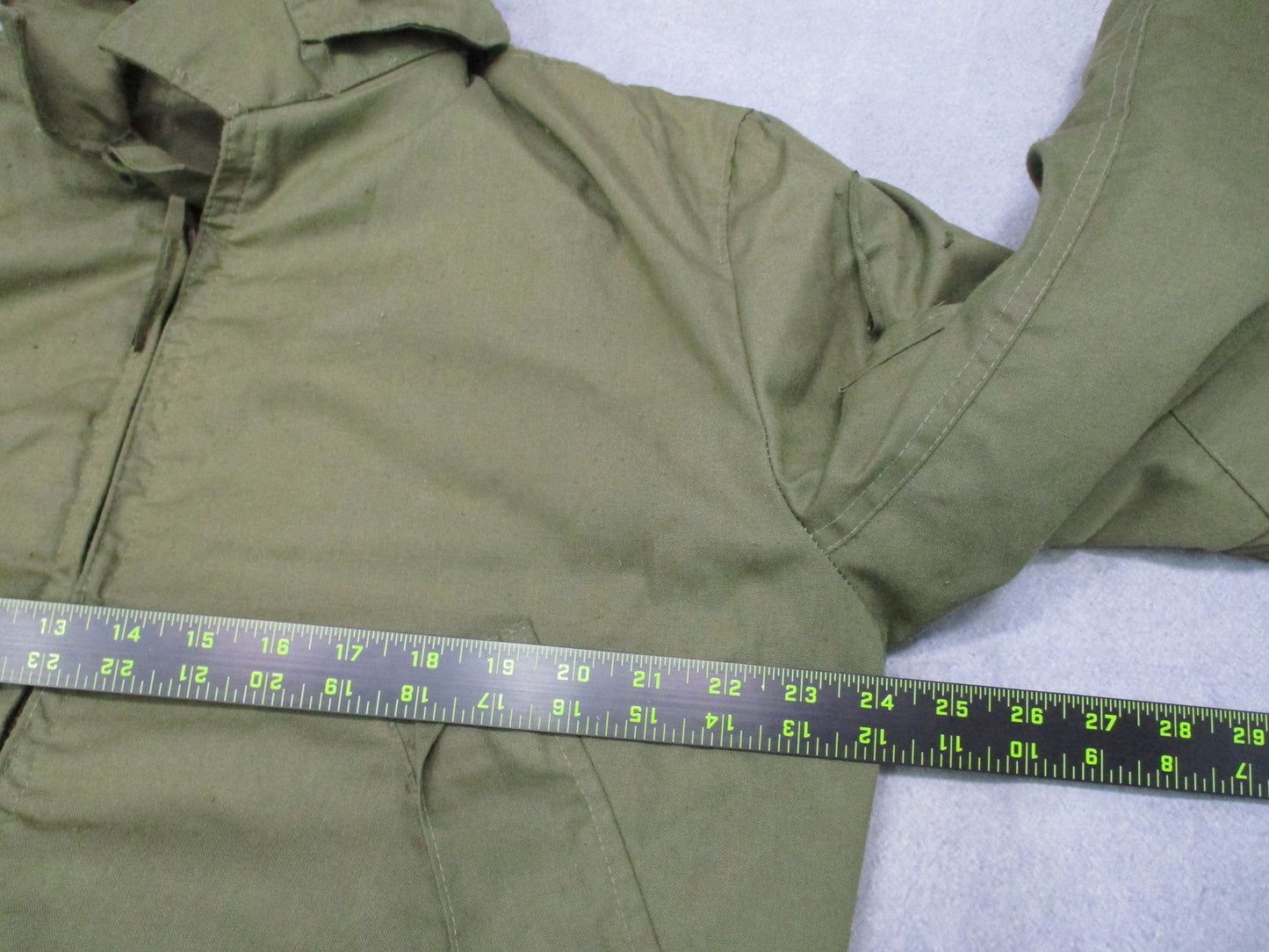 Vintage Alpha Industries CWU-45/P Flight Jacket Cold Weather Aramid Large Long