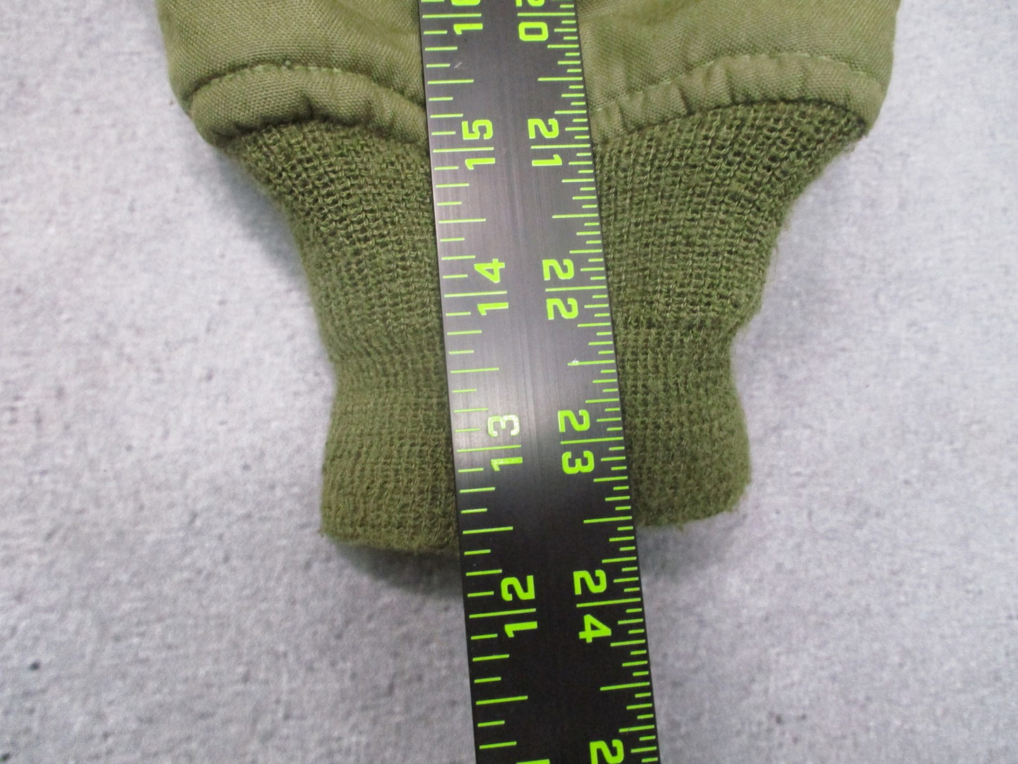 Vintage Alpha Industries CWU-45/P Flight Jacket Cold Weather Aramid Large Long
