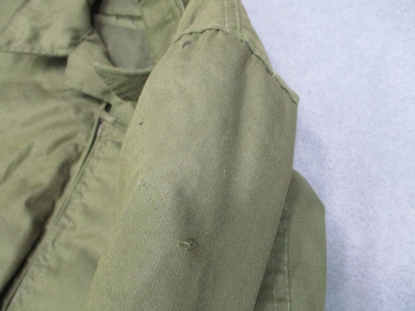 Vintage Alpha Industries CWU-45/P Flight Jacket Cold Weather Aramid Large Long