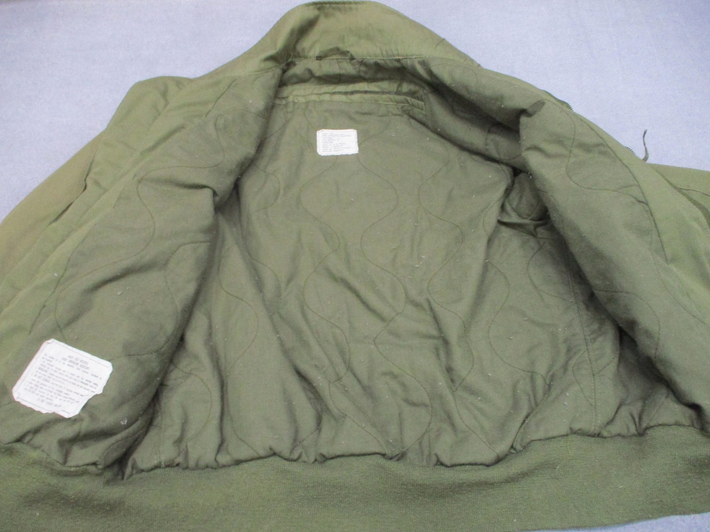 Vintage Alpha Industries CWU-45/P Flight Jacket Cold Weather Aramid Large Long
