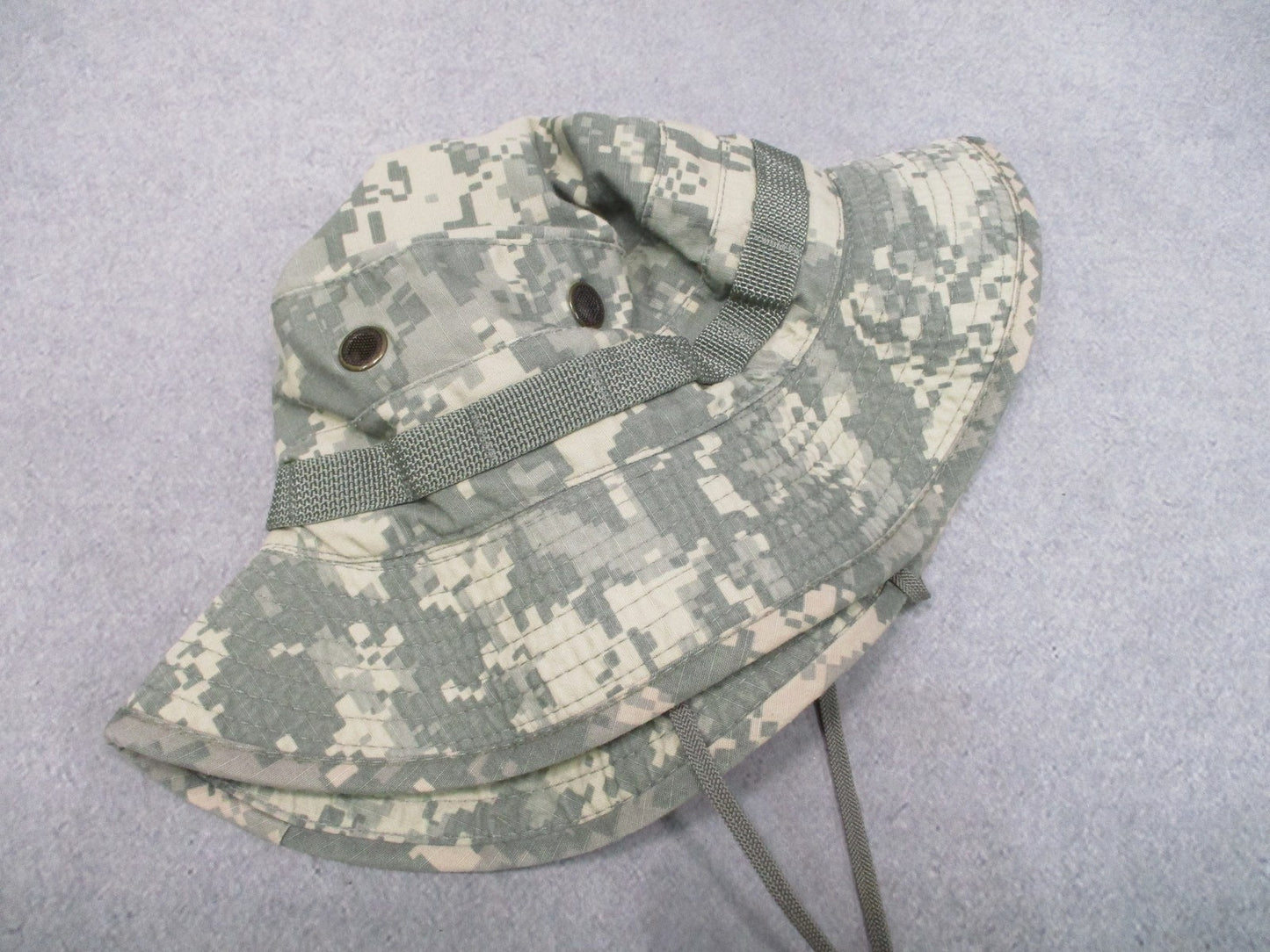 US Military Surplus ACU Boonie Hat Digital Camo Type IV Size 7 1/4