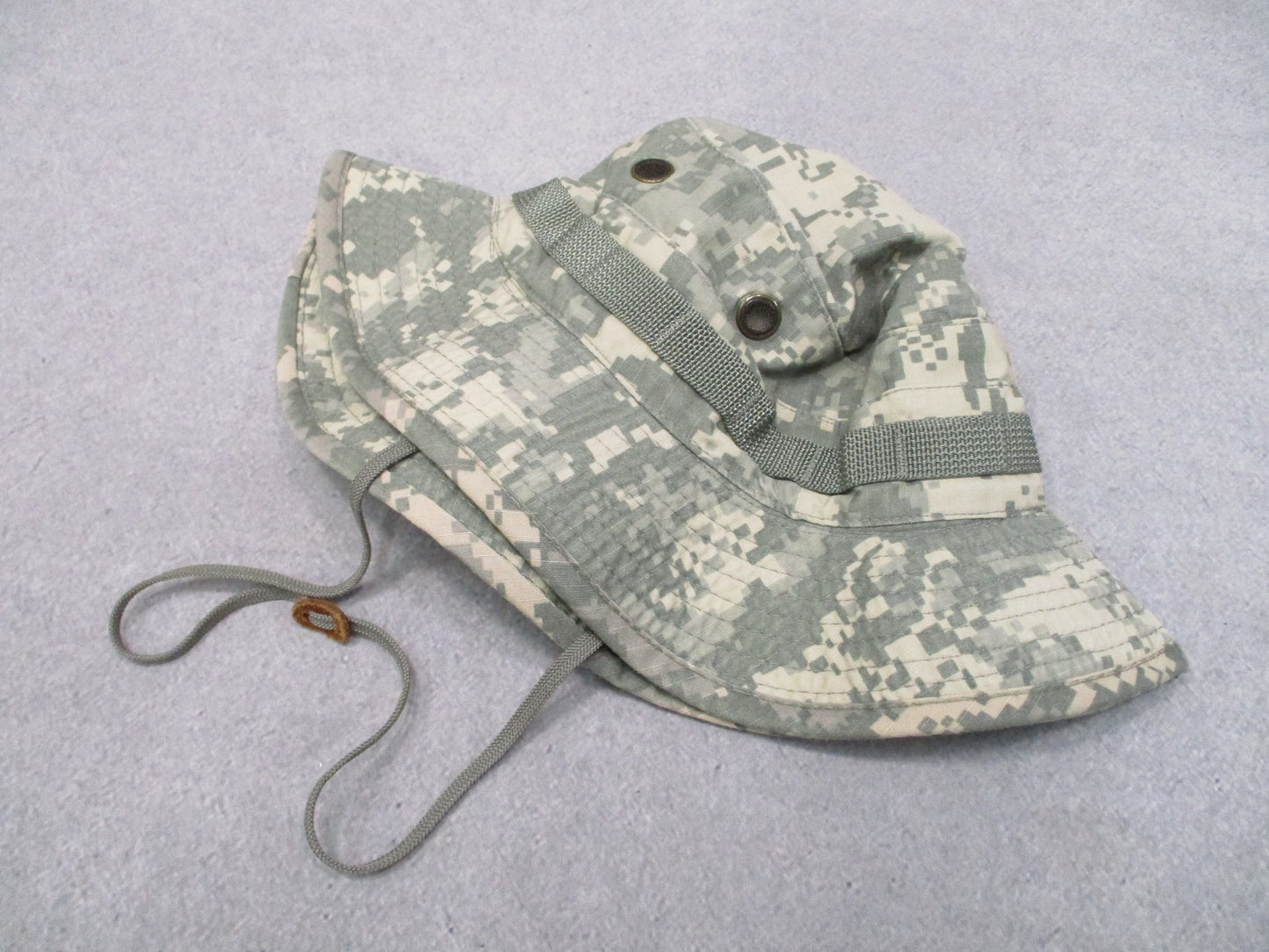 US Military Surplus ACU Boonie Hat Digital Camo Type IV Size 7 1/4