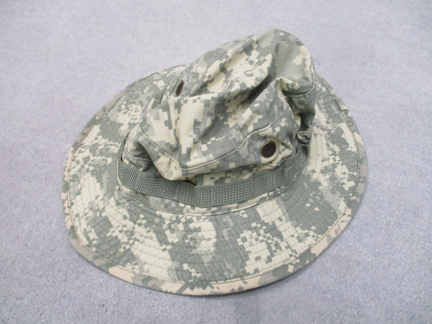 US Military Surplus ACU Boonie Hat Digital Camo Type IV Size 7 1/4