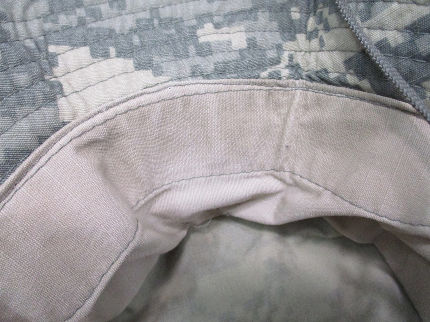 US Military Surplus ACU Boonie Hat Digital Camo Type IV Size 7 1/4
