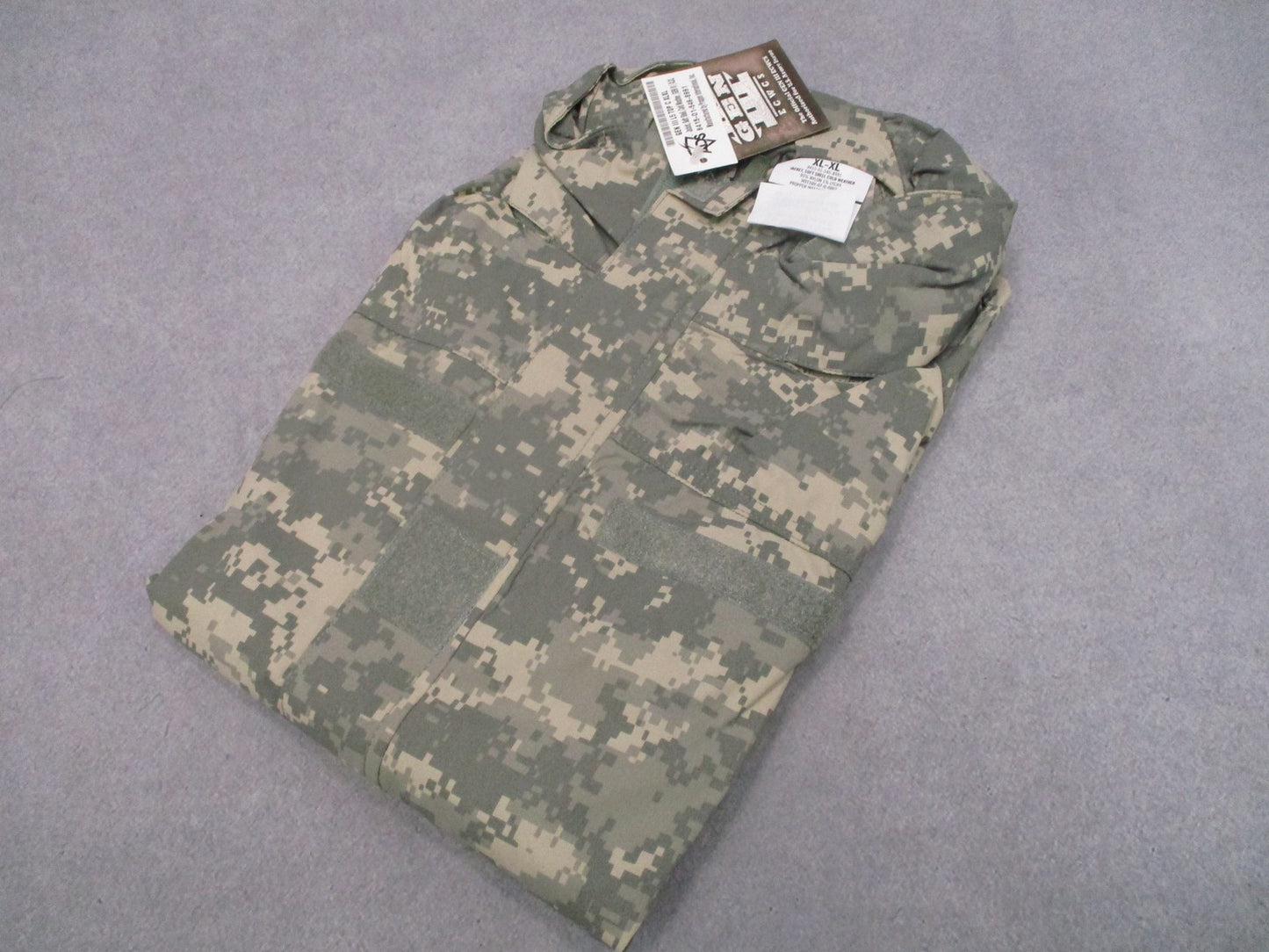 New US Army ECWCS Gen III Level 5 Soft Shell Jacket UCP Digital Camo XL-XL