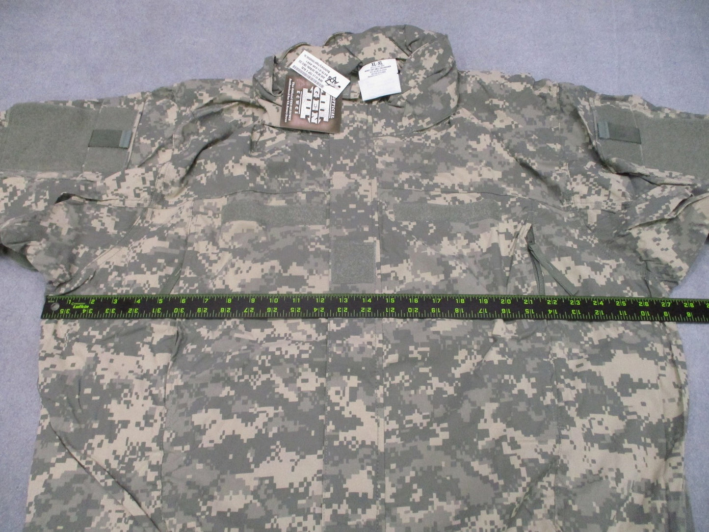 New US Army ECWCS Gen III Level 5 Soft Shell Jacket UCP Digital Camo XL-XL