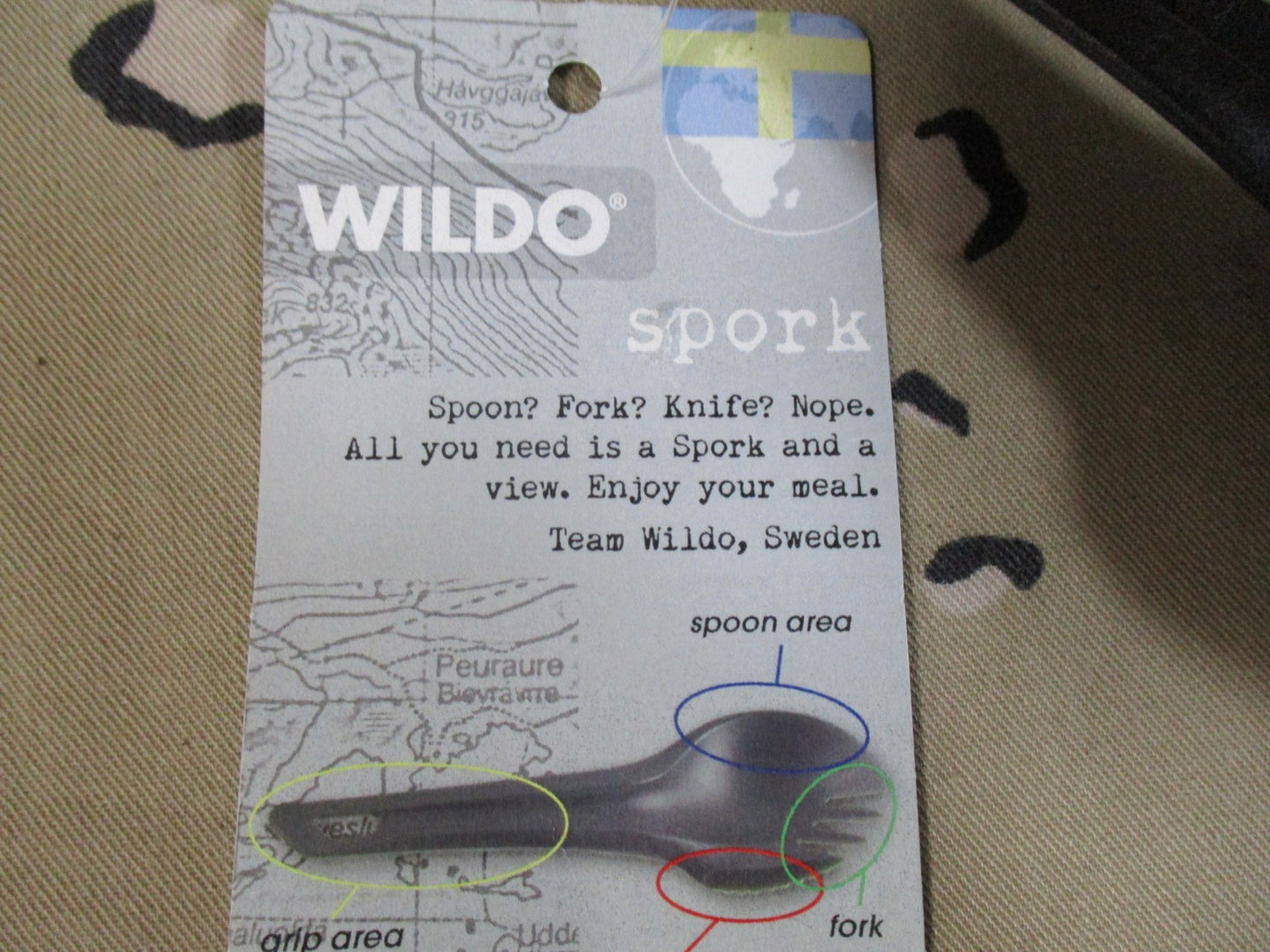 Every Day Carry Set Uzi Pen, Wildo Spork, Smith & Wesson Pepper Spray 4603