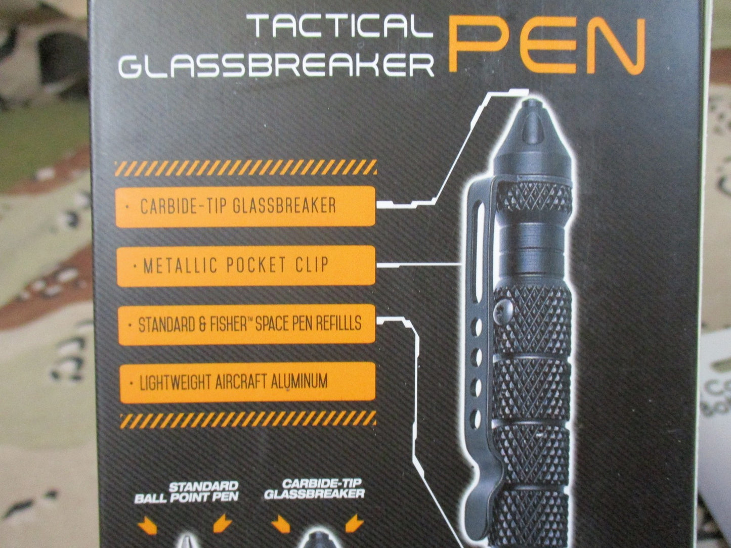 Every Day Carry Set UZI Pen, 50 Cal Bottle Opener & Smith & Wesson Pepper Spray
