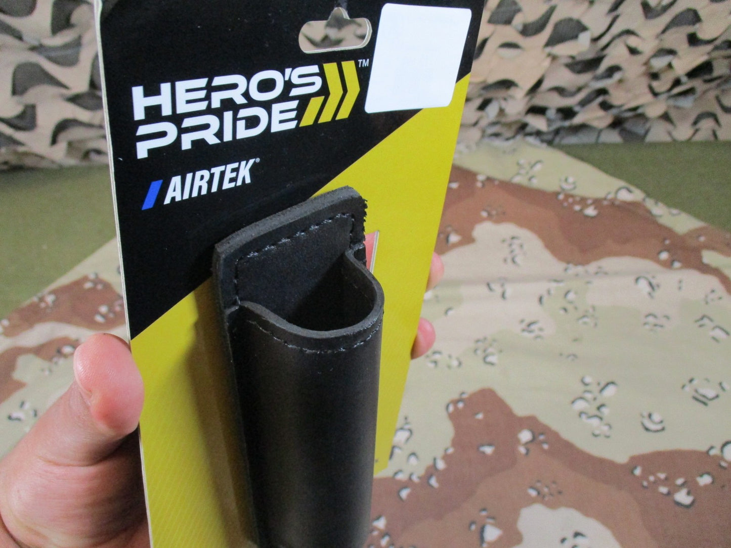 Hero's Pride AirTek Expandable Baton Holder Duty Gear Black New 1478P Small