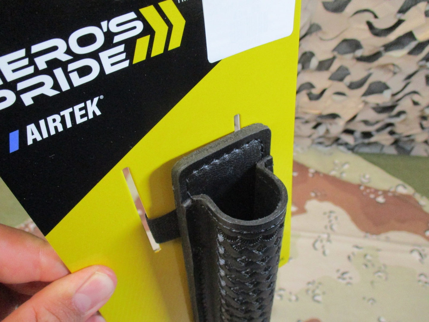 Hero's Pride Airtek Baton Holder Basketweave New Duty Gear 1478W Size Small