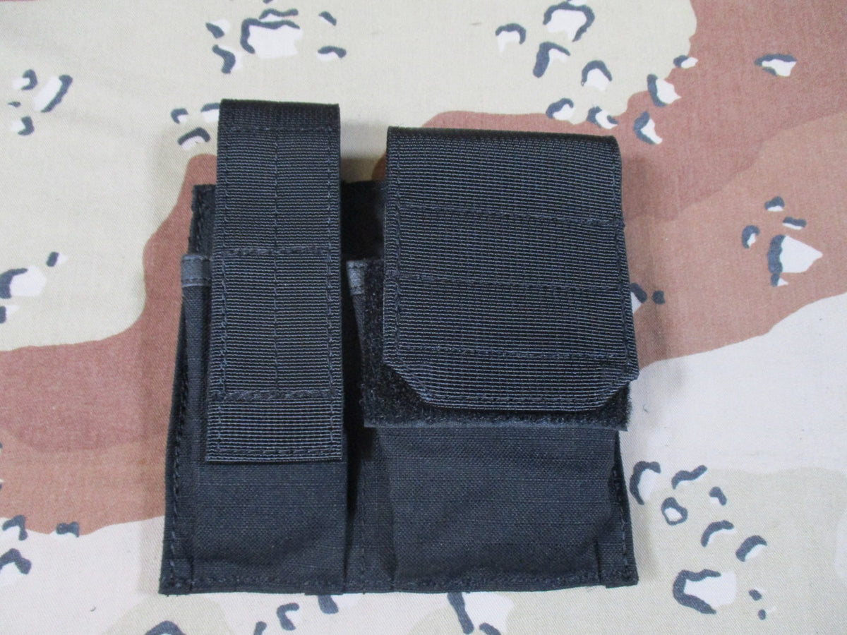 New Blackhawk STRIKE Cuff/Mag/Light Pouch Black MOLLE Tactical Gear 37CL55BK