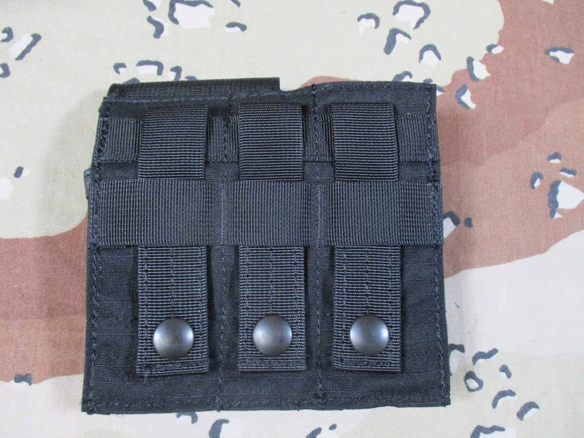 New Blackhawk STRIKE Cuff/Mag/Light Pouch Black MOLLE Tactical Gear 37CL55BK