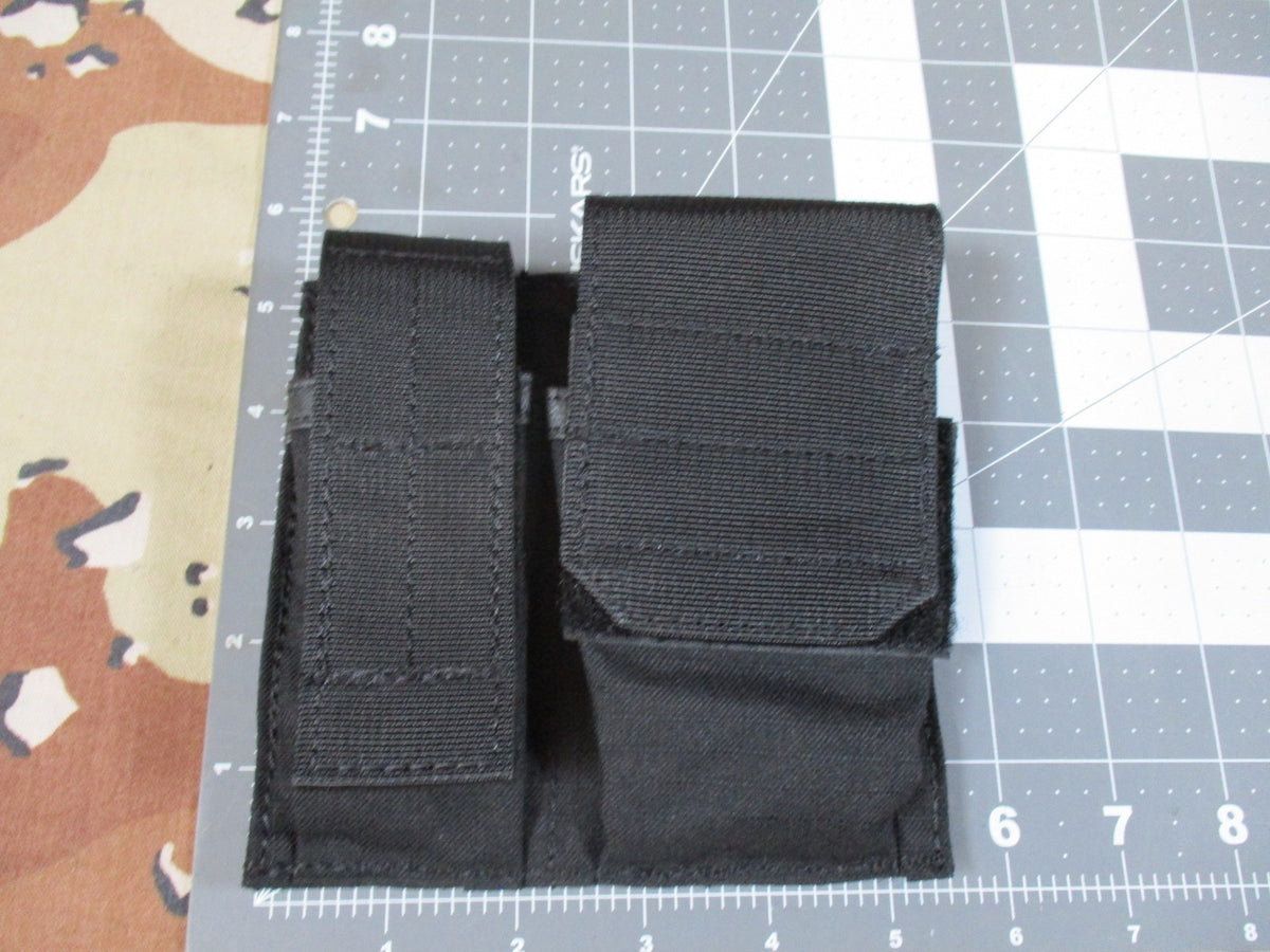 New Blackhawk STRIKE Cuff/Mag/Light Pouch Black MOLLE Tactical Gear 37CL55BK