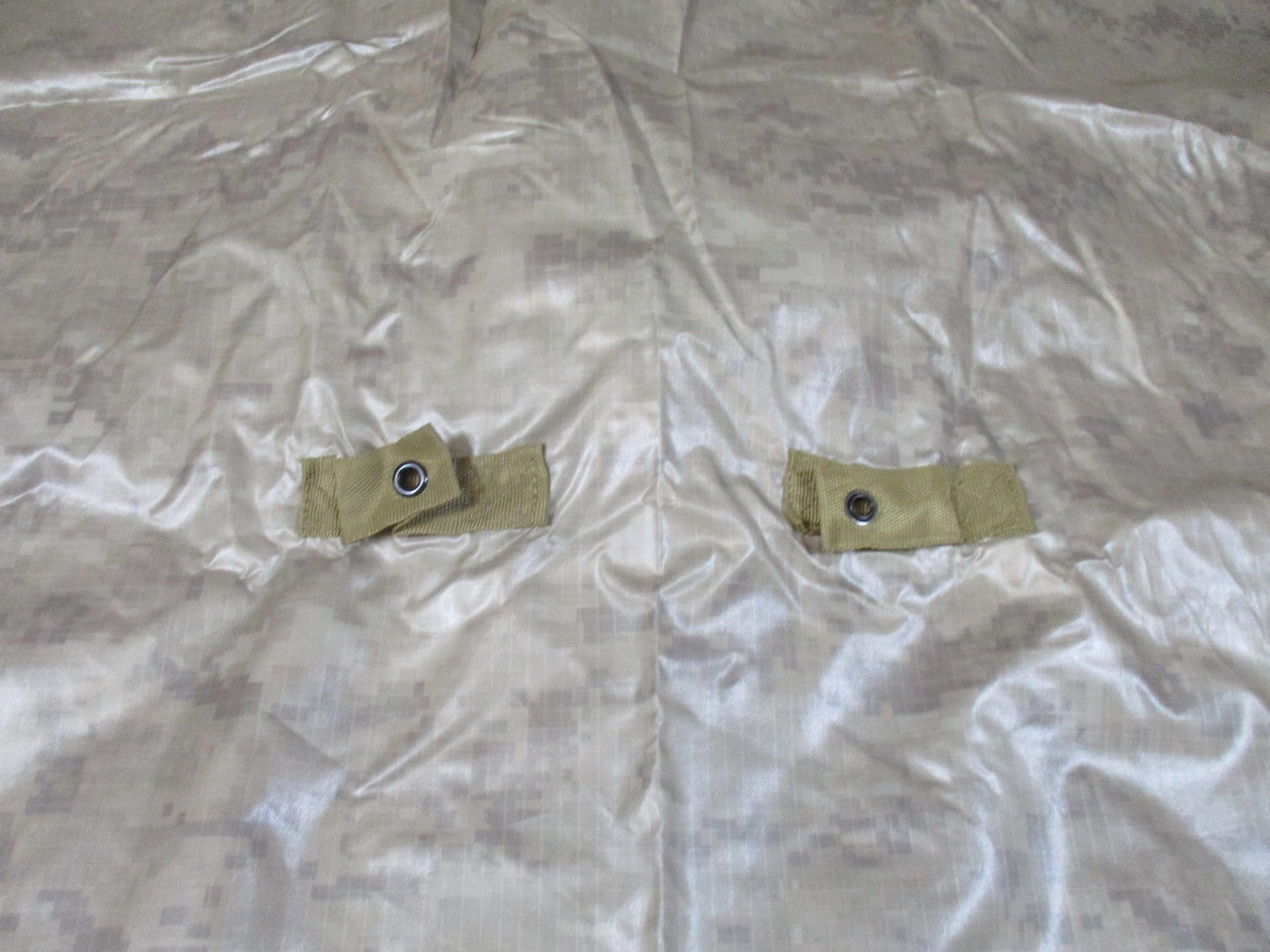 Fox Outdoor Rip Stop Poncho Digital Desert Camo Water Repellent Shelter Bivy