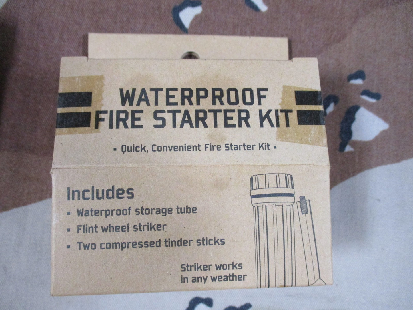 Red Rock Outdoor Gear Fire starting kit OLD STOCK Survival Set